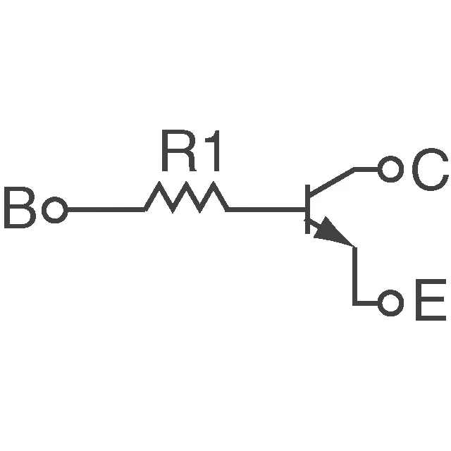 DDTC115TUA-7-F Diodes Incorporated  Transistors bipolaires (BJT) pré-polarisés simples